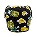 Babygoal Baby Boy Swim Diaper, Reusable Adjustable Washable Swim Underwear Fits 0-8M Baby Gifts and Swimming Lessons One Pack Small