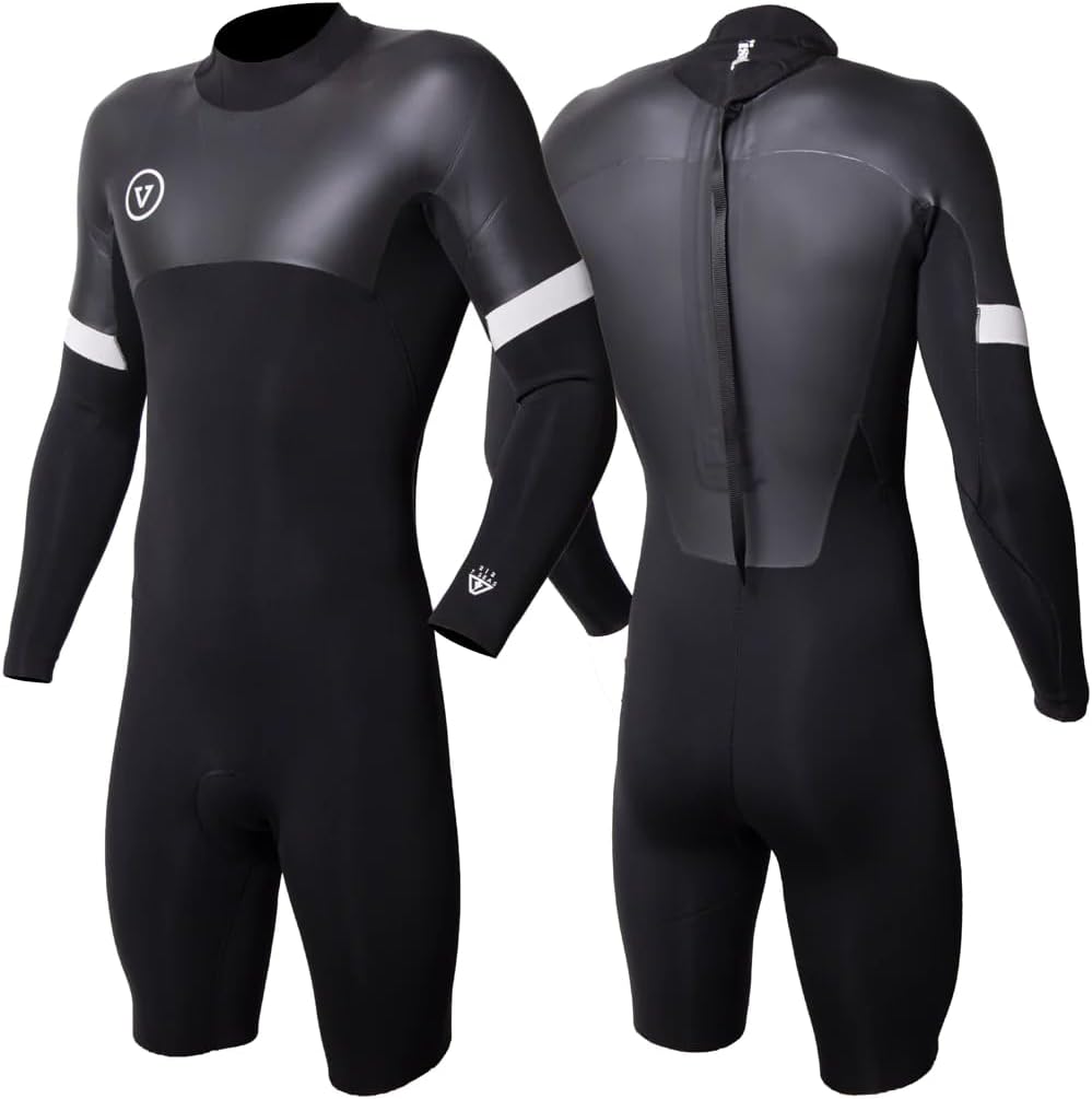 7 Seas Raditude 2-2 Ls Spring Wetsuit Black Smoothie M