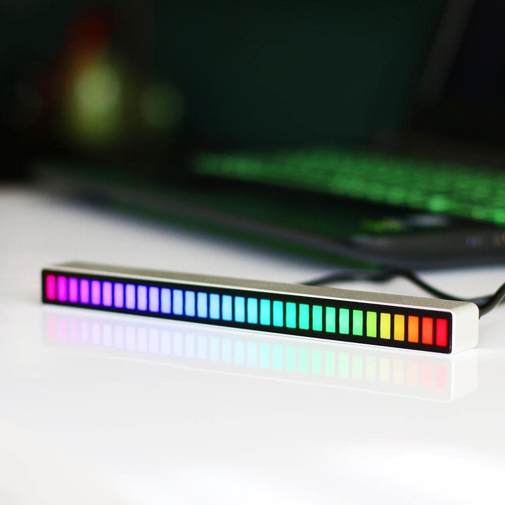 Lampada Music Bar - LED RGB - Lampada da tavolo - Collegata alla tua musica - Seguire in tempo reale - Ideale per il gaming, camera, ufficio