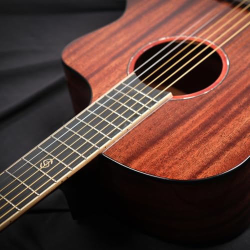 Image of F140C Auditorium Acoustic Guitar For Beginners, Spruce Top, Mahogany Back & Sides, Rosewood Fingerboard, Practice and Travel Friendly Guitar for Students & Proffessional,Natural Gloss Finish