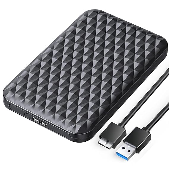 Image of Portable External HDD - 500 GB - 1 Year Warranty - USB 3.0 for PC Laptop Windows Mac Portable Hard Disk Drive - High Speed Hard Disk Drive
