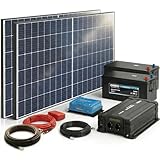 Insel Solaranlage 2500W 24V/230V Komplettset Plug & Play mit...