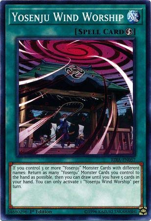 Yu-Gi-Oh! - Yosenju Wind Worship - RIRA-EN057 - Common - 1st Edition - Rising Rampage