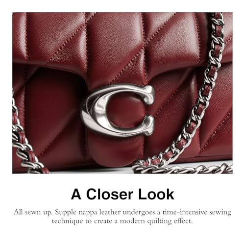 Image of COACH Women's Quilted Leather Tabby 20 Shoulder Bag