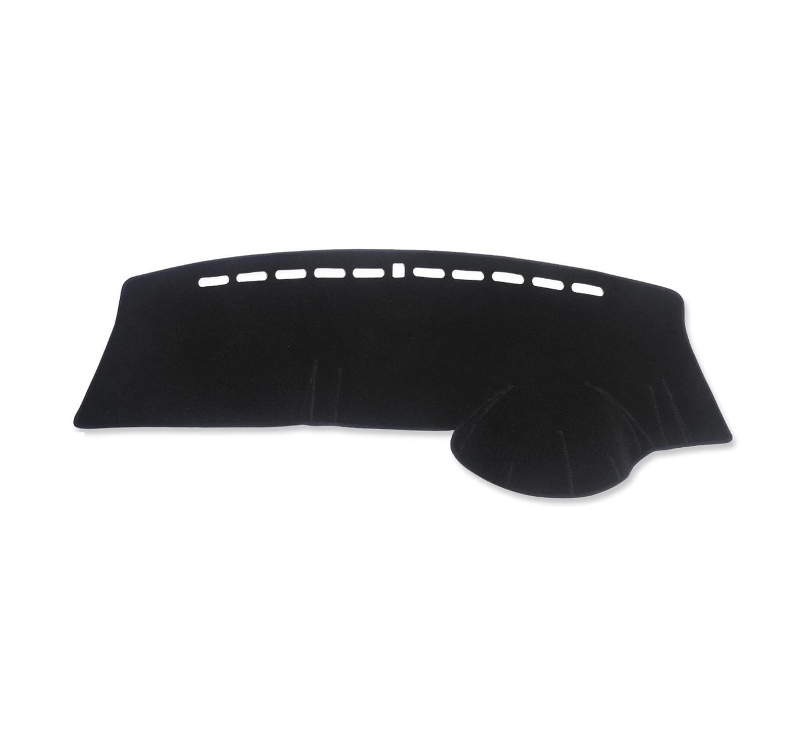 Visera de salpicadero premium con acabado negro para coche GD 7