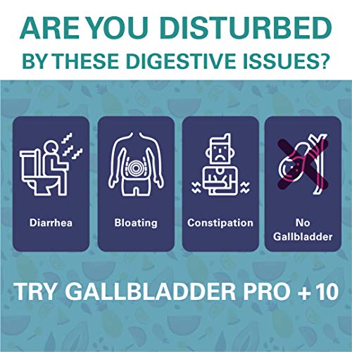 Gallbladder Support Formula Supplements - Natural Cleanse & Detox - Supports Non Gallbladder - Helps Digestion - Includes Artichoke, Milk Thistle, Organic Beet & Turmeric Veg 60 Caps (60) #TOP2