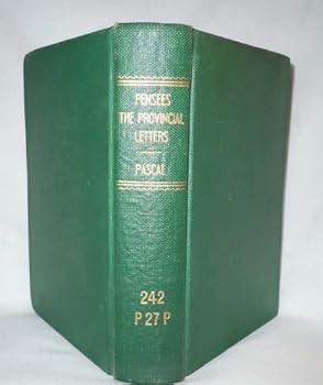Hardcover Pascal's Pensees & The Provincial Letters. Book