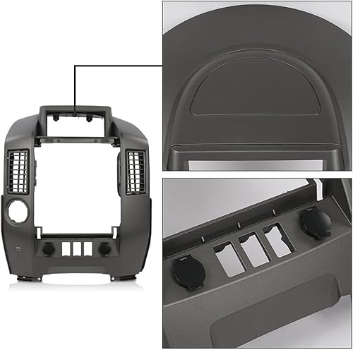 Miniatura 4 de G-PLUS Bisel de la tapa del panel de instrumentos de la consola central de tablero FitNissan Armada SE, LE, SE Off-Road 2005-2006 PathfinderArmada