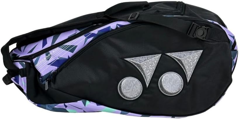 YONEX Badminton Champion Racquet Bag 22926T BT6-SR|6 Zipper Compartment for Saparate Storage of 9 Rackets,Shoes and Clothes|High Density EVA |Anti-Theft Zipper Locking System|Hand-Carry