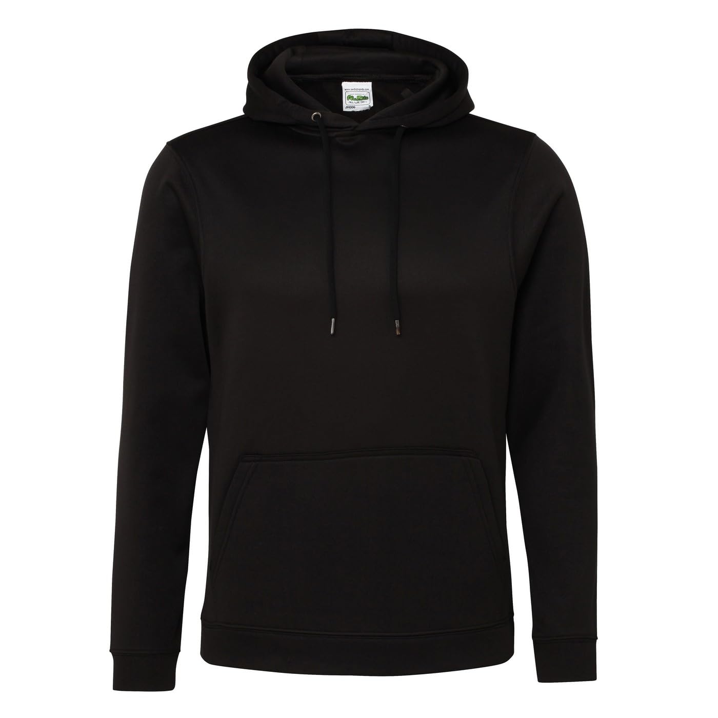 Just Hoods Unisex Noir Hooded Sweatshirt