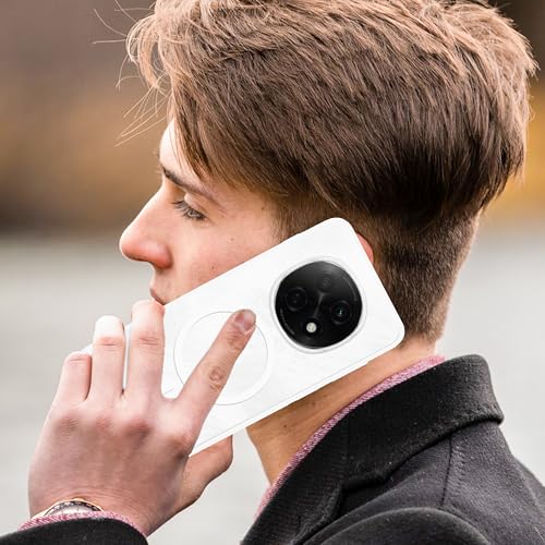 Image of amazon basics Luxury Paper Thin Case Cover for Oppo F29 Pro 5G 5G | Matte Finish | Compatible with magsafe | (White, Oppo F29 Pro 5G 5G)