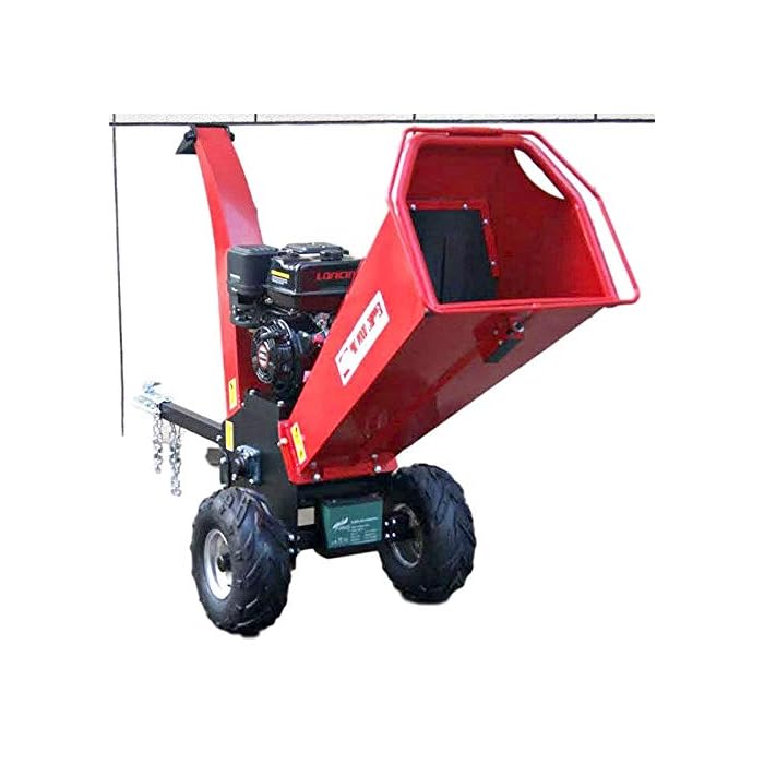 Buy Wood Chipper Cutter Leaf Mulcher 5 Inch Capacity, Steel Blades