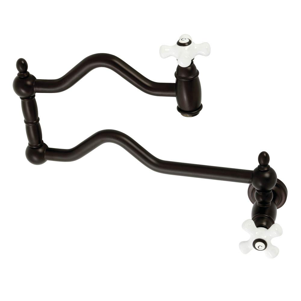 Kingston Brass KS2105PX Heritage grifo de latón para pared