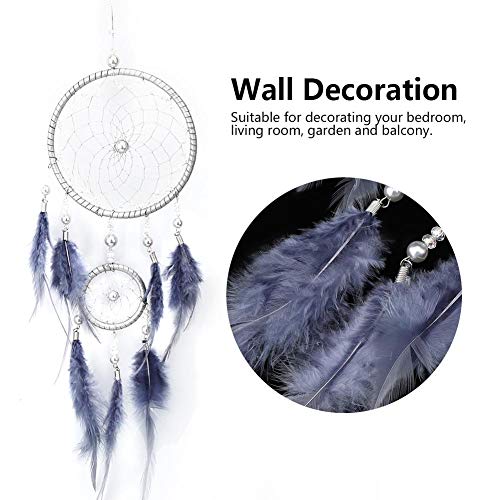 Pingente de apanhador de sonhos, apanhador de sonhos, grande enfeite de parede literário e retro par