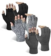 Evridwear Mens Thermal Winter Touch Screen Gloves with Elastic Cuff for Cold Day