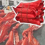 Professional Floating Oil Boom, Customizable Industrial Spill Barrier for Ports/River/Marine, Easy-to-Install Water Surface Debris Barriers(L 30m/98.4ft,H 110cm/43.3inch)