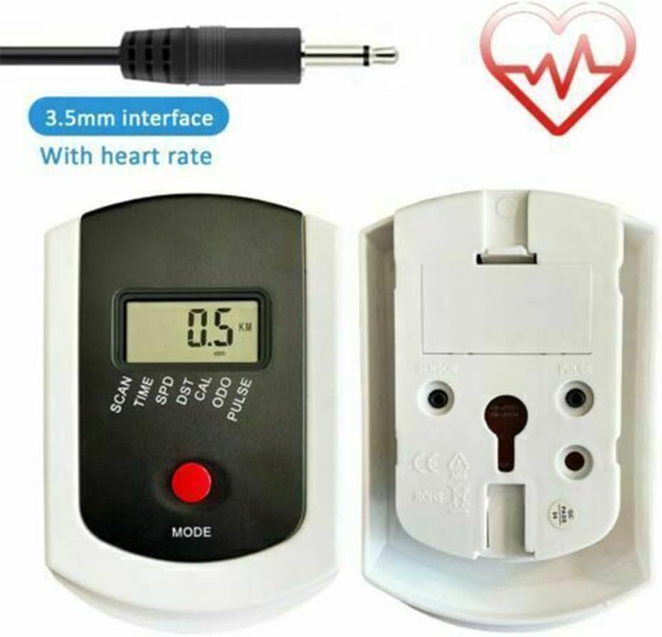 LCD Replacement Monitor Speedometer for Stationary Exercise Bike Computer