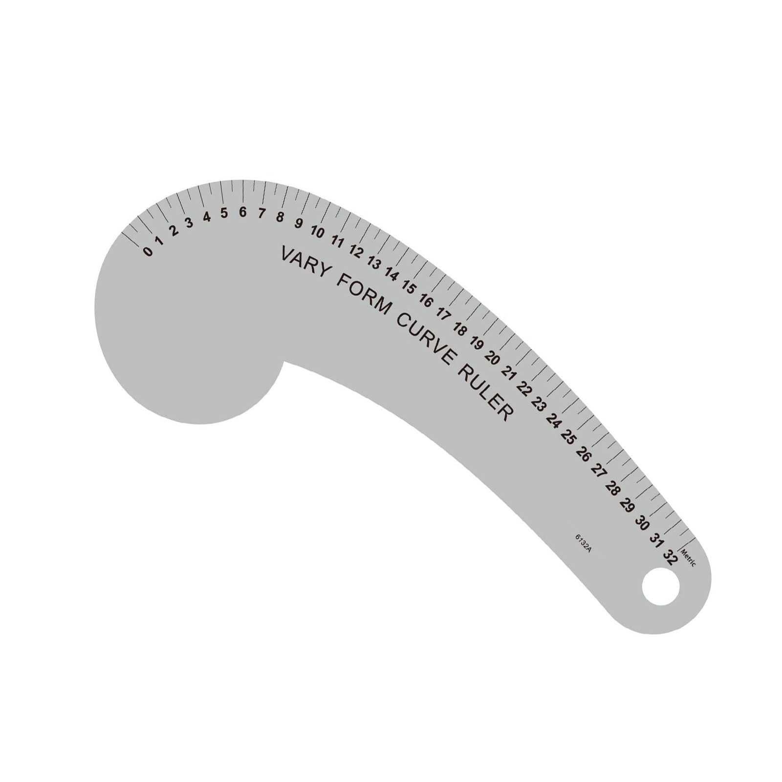 Sbshiouu 6132A Aluminum Sewing Ruler For Smooth Cutting Line Home Tailoring Projects Permanent Metal Measuring Scale
