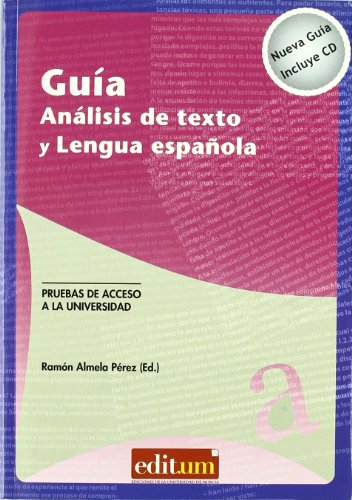 Guía Análisis de Texto y Lengua Española