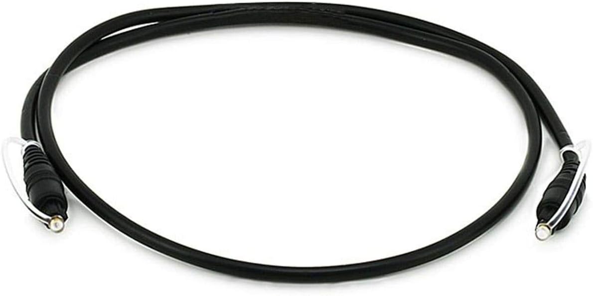 Monoprice S/PDIF (Toslink) Digital Optical Audio Cable, 3ft Black