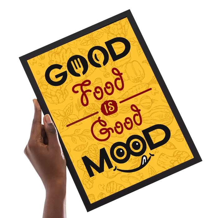 Kitchen Posters - Good Food is Good Mood -1