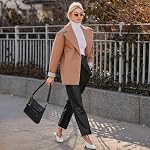 Crossbody Bag for Women, Multi Pocket Casual Crossbody Purse Leather Women Purse Adjustable Strap Shoulder Bag Handbags