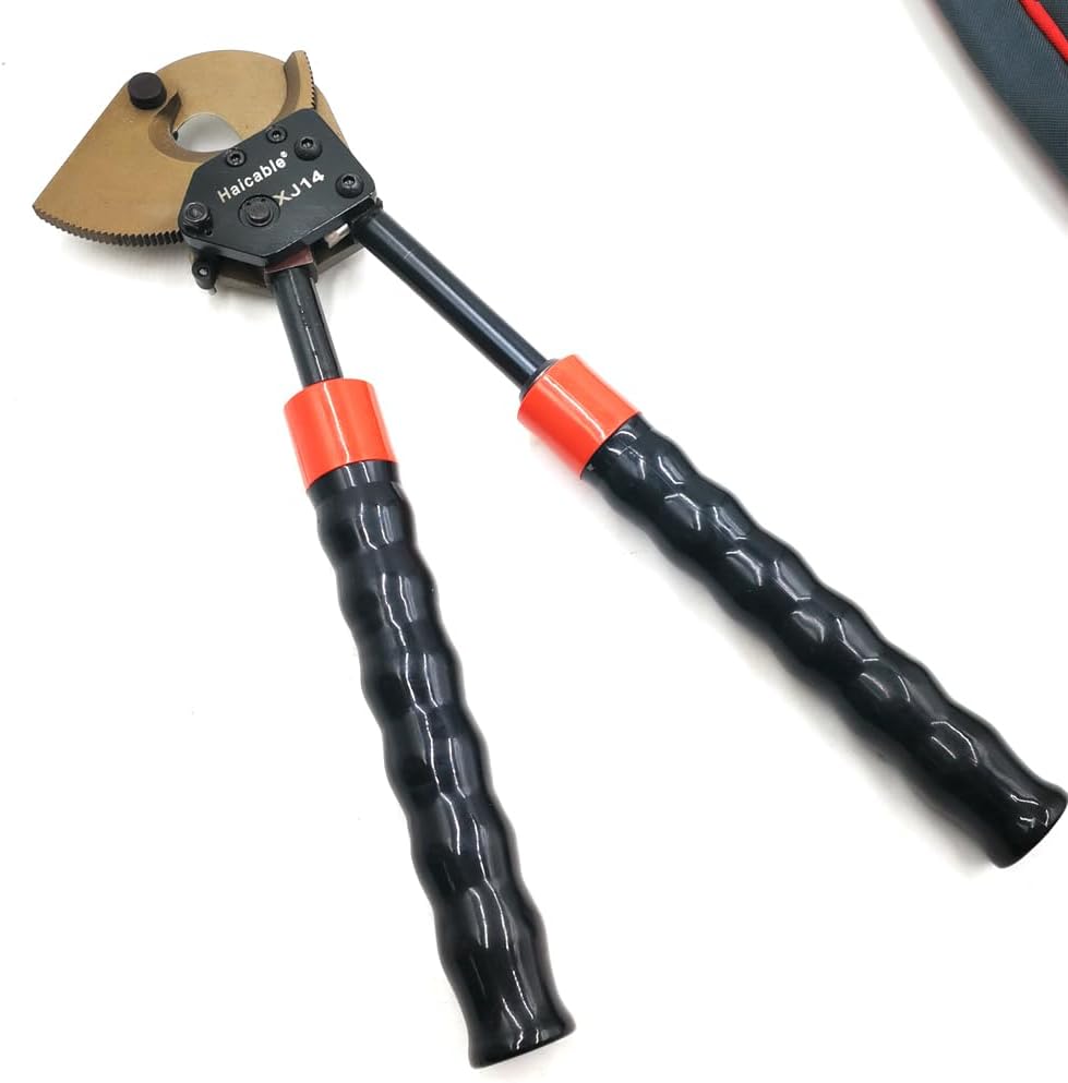 XJ-14 Ratchet Cable Cutter For Steel Wire Rope Max Dia.20mm Wire Cutter Mechanical Cable Cutter