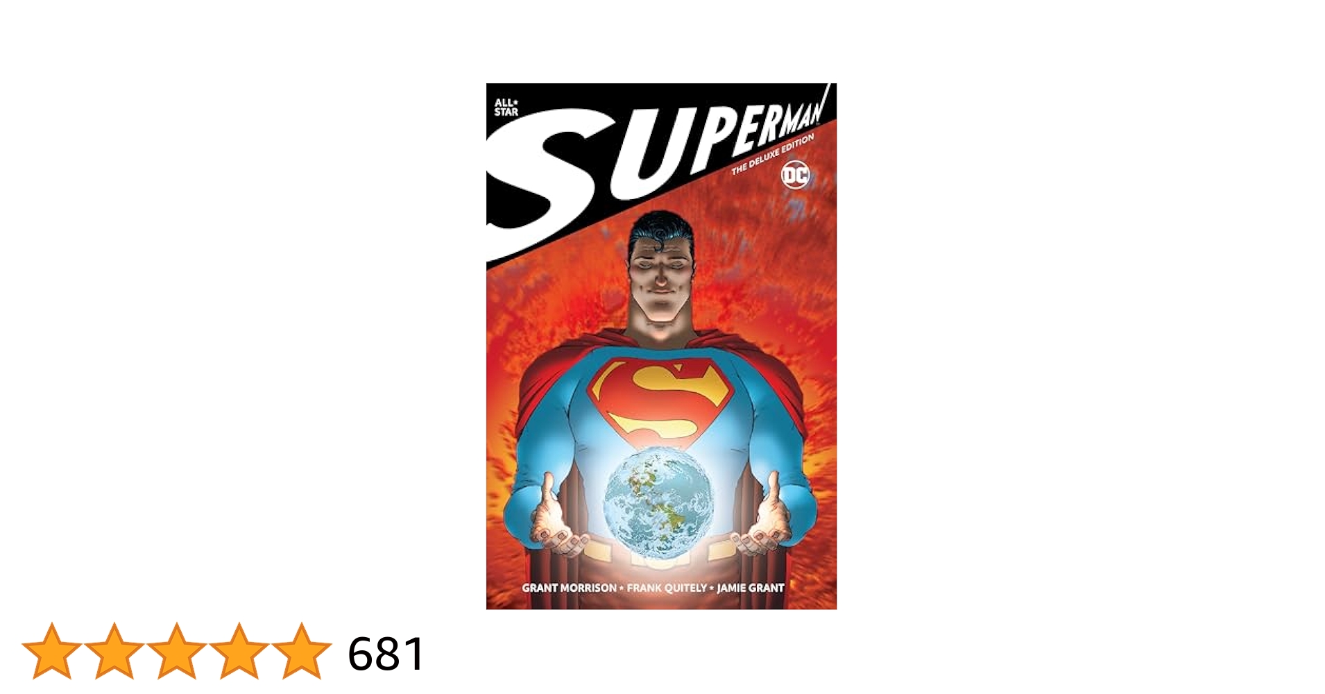 ヴィレッジブックス フランク・クワイトリー オール:スタースーパーマン ALL☆STAR SUPERMAN オールスター：スーパーマン(グラント