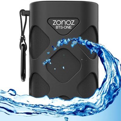 Zonoz BTS-ONE 10W Waterproof Wireless Portable Bluetooth Speaker - Black