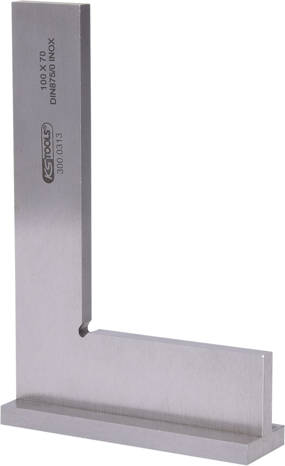 KS Tools 300.0313 Squadra a Cappello, 100 mm
