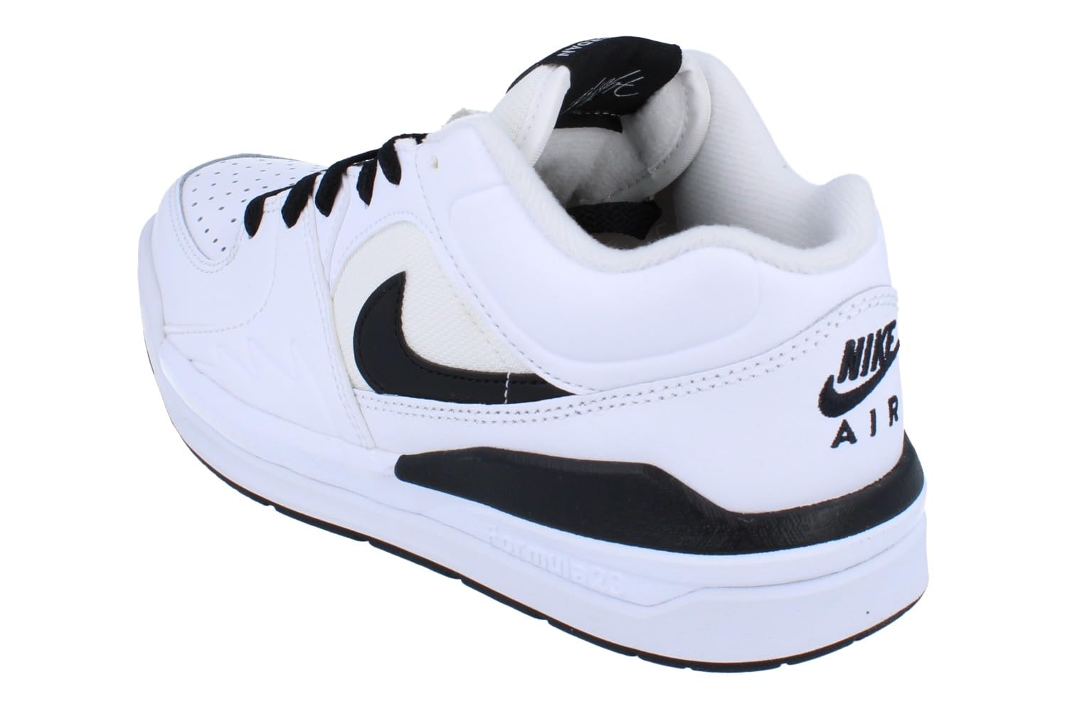 NIKE Jordan Stadium 90 Big Kids' Shoes (DX4399-102, White/Cool Grey/Black) Size 6.5