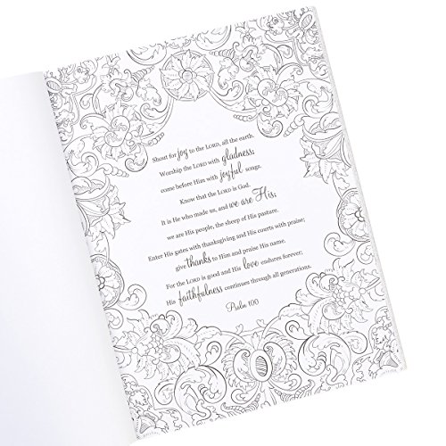 The Psalms In Color - Inspirational Coloring Book With Scripture For Women And Teens - Reflect, Relax, Rejoice #TOP7