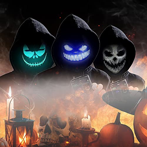 Light Up Halloween Mask Led - Mask Purge,Halloween Mask For Adults,Led Mask,Purge Mask For Womens Cosplay,Birthday Parties,Carnivals,The Purge Masks For Halloween Light Up Mask,Halloween Masks For Men