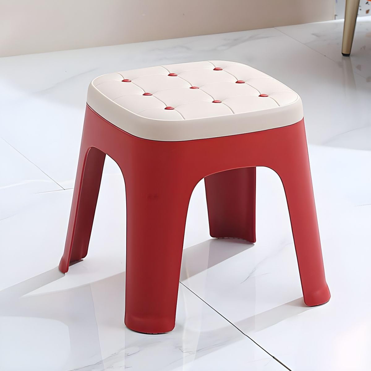 Toriox Stool for Kids, Baby Stool with high Load Capacity, Toddler Stool, Non-Slip Comfortable Upholstered Seat, Unbreakable Plastic Stool for Kids in Bed, Home Livingroom, Office, Hotel-image-33