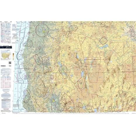 FAA Chart: VFR Sectional KLAMATH FALLS miniatura 1