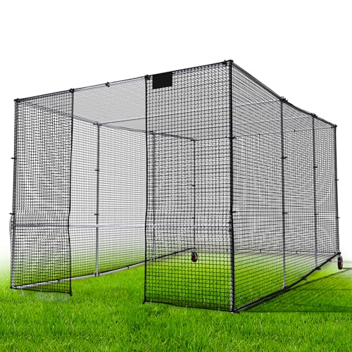 Gagalileo Steel Frame Batting Cage 16.5x10x8FT