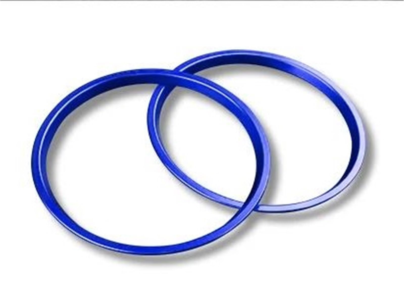 Pypfqumqgr 2Pcs Blue Outer For Subaru For Brz 2021 2022 2023 2024 Ac Air Cover Condition Vent Outlet Inner And Outer Ring Replacement(2Pcs Blue Outer)