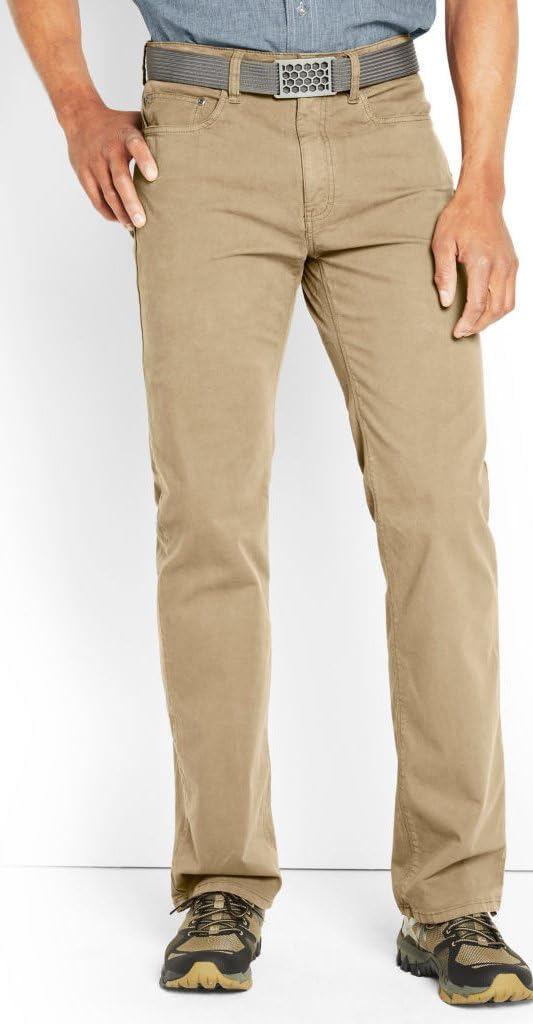 Orvis Men’s 1856 Stretch Twill 5-Pocket Pants – Regular and Slim Fit Casual Cotton Blend Trousers with Flex Comfort