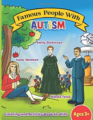 Famous People with Autism: Coloring and Activity Book Paperback – February 29, 2020