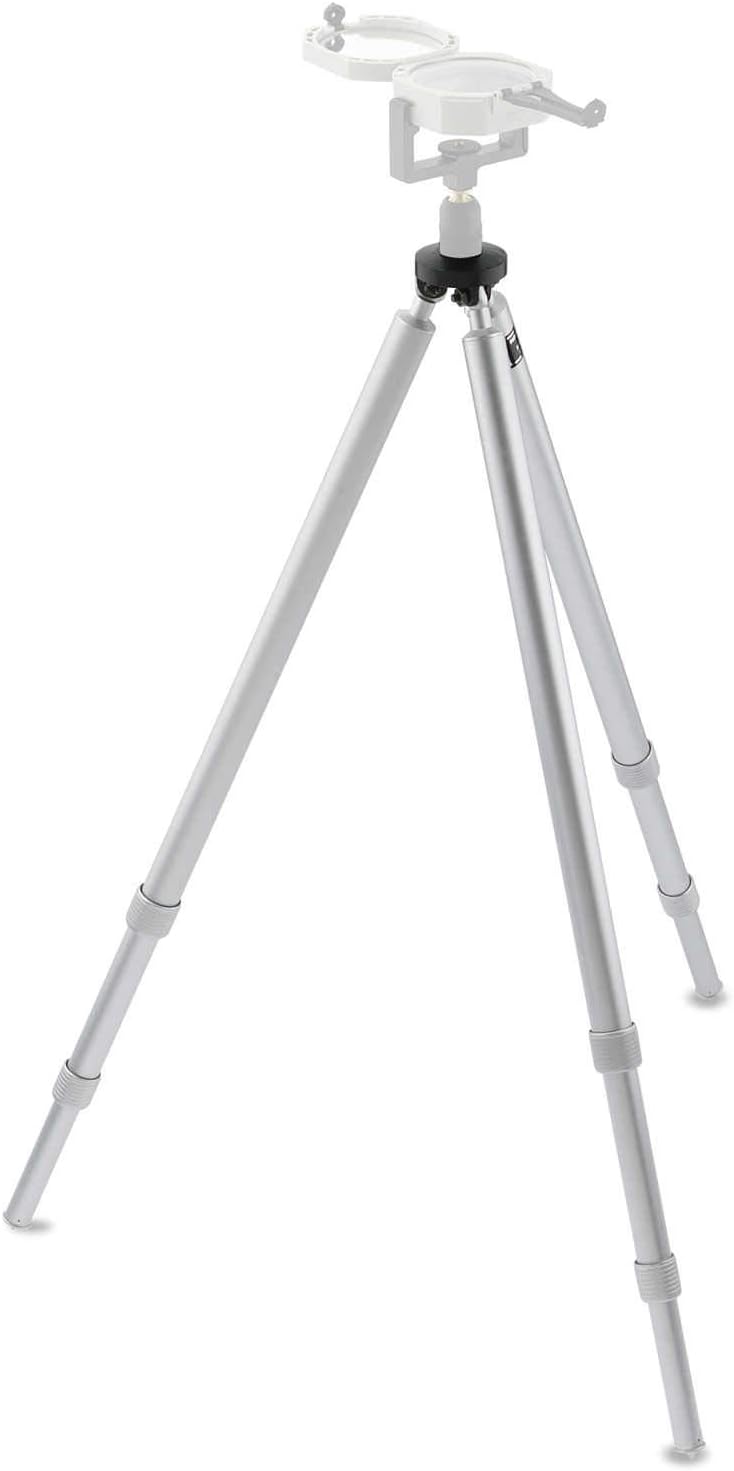Brunton Non-Magnetic Tripod – 19–48 in Adjustable Field Tripod with 1/4-20 Mount & Pointed Feet – Stable Stand Pocket Transit & Ball-and-Socket Mount, Geology & Survey Use