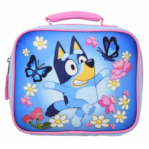 Fast Forward Bluey Girls Rectangle Lunch Bag- RECTB