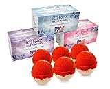 iCHooZ 6 +Peppermint Stick 100% Handmade Bath Bomb All Natural Organic Fizzy Moisturizer for Dry...