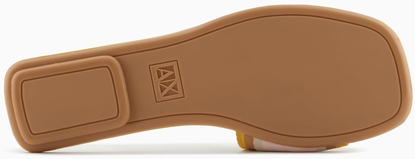 Armani Exchange Women's Padded Logo Slide Sandals - Image 6