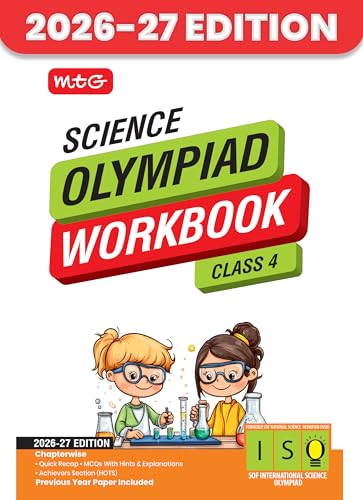 Image of MTG International Science Olympiad (ISO) Workbook Class 4 - Chapter-wise MCQs, Quick Recap with Achievers Section - SOF Olympiad Books For 2026-27 Exam