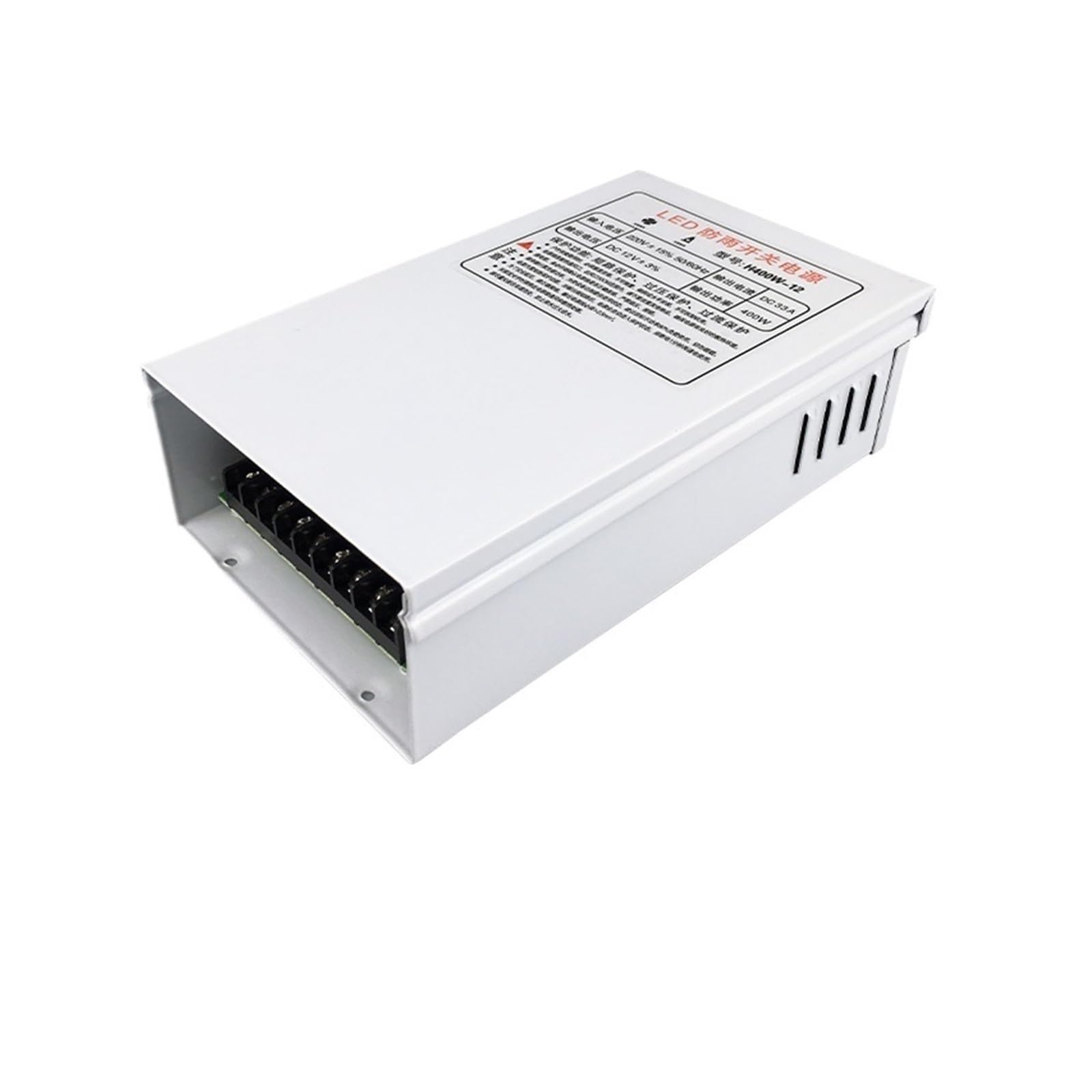 12V 33A 400W Switching Power Supply 12V400W Transformer LED Light Strip Box