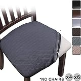 Por favor, mida el tamaño de su propia silla, luego de acuerdo con nuestro tamaño de referencia. Los colores pueden ser un poco más claros que las imágenes. No se recomienda lavar en frío o secar en secadora, y no usar cerca de fuego.