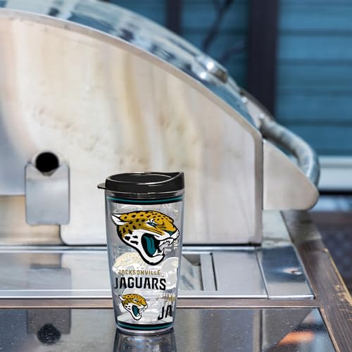 Image of Rico Industries NFL Football Double Wall Mayhem 16oz Tritan Tumbler W Lid