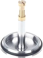 Vista 5 de 2Pcs Bathtub Drain Stopper Bathroom Bath Tub Sink Plug Replacement 43mm, Silver