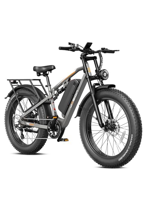 Jasion EB5 Ultra Electric Bike for Adults 2500W Peak Motor, 1040Wh Battery | 52V 20Ah Removable B...