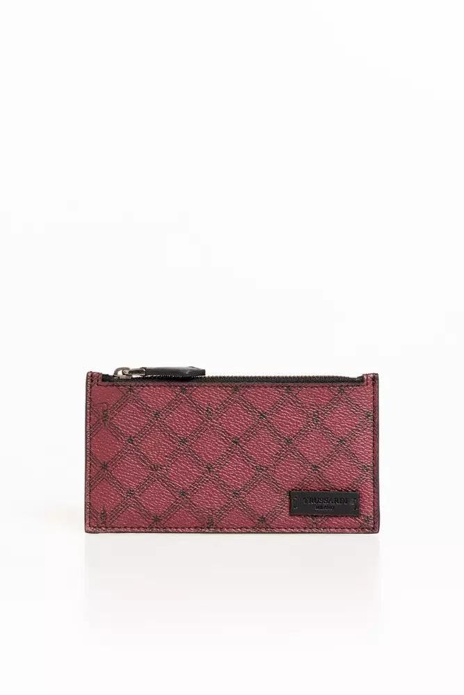Porte-monnaie Trussardi compact pour ranger cartes et billets